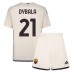 AS Roma Paulo Dybala #21 Dětské Oblečení Venkovní Dres 2023-24 Krátkým Rukávem (+ trenýrky)